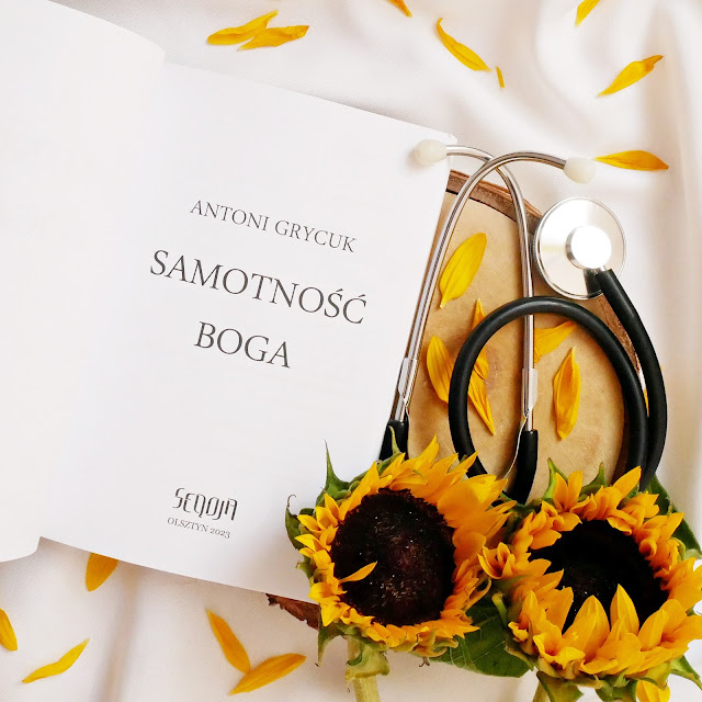 Tytułowa strona książki „Samotność Boga” Antoniego Grycuka
