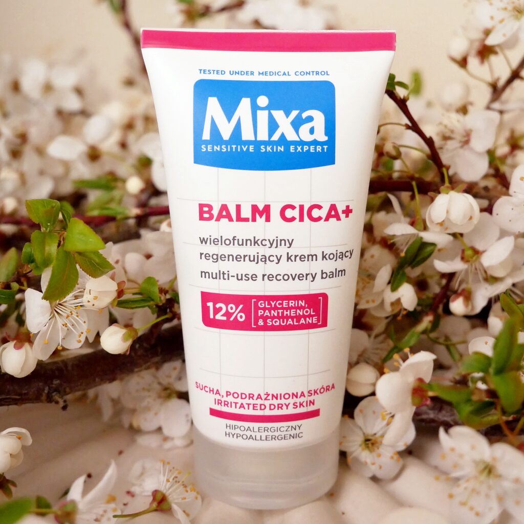 Mixa Anti Reaction i Balm Cica+ – recenzja Recenzja linii Mixa Anti Reaction i wielofunkcyjnego kremu Balm Cica+ dla skóry wrażliwej.